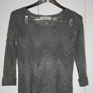 Pink Rose summer sweater, light and airy!